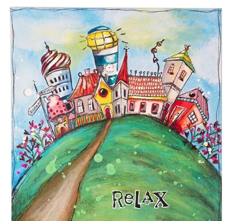 Silikonová razítka Studio Light - Domky - sada 10 ks