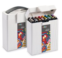 Alkoholové fixy CARIOCA v boxu - 32 ks