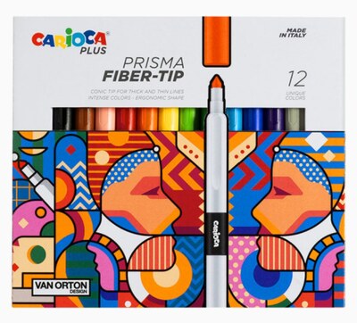 Fixy CARIOCA s kónickým hrotem - 12 ks