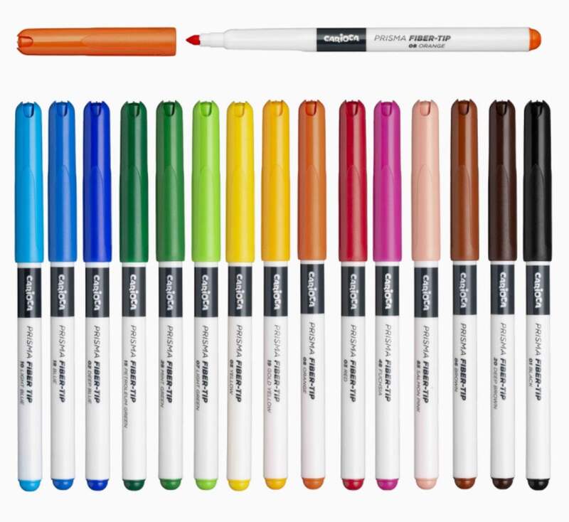 Fixy CARIOCA s kónickým hrotem v krabičce - 30 ks