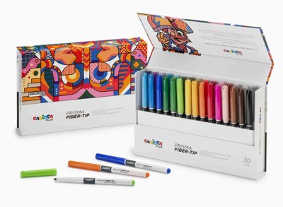 Fixy CARIOCA s kónickým hrotem v krabičce - 30 ks