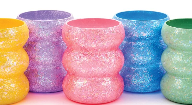 Akrylová barva FolkArt glitter hologram - 58 ml