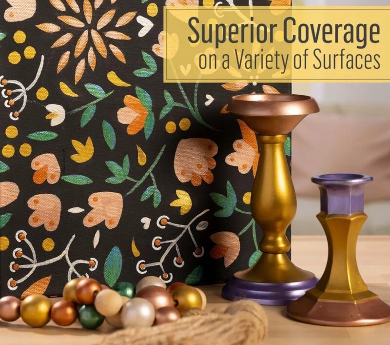 Akrylová metalická barva FolkArt rose gold - 58 ml