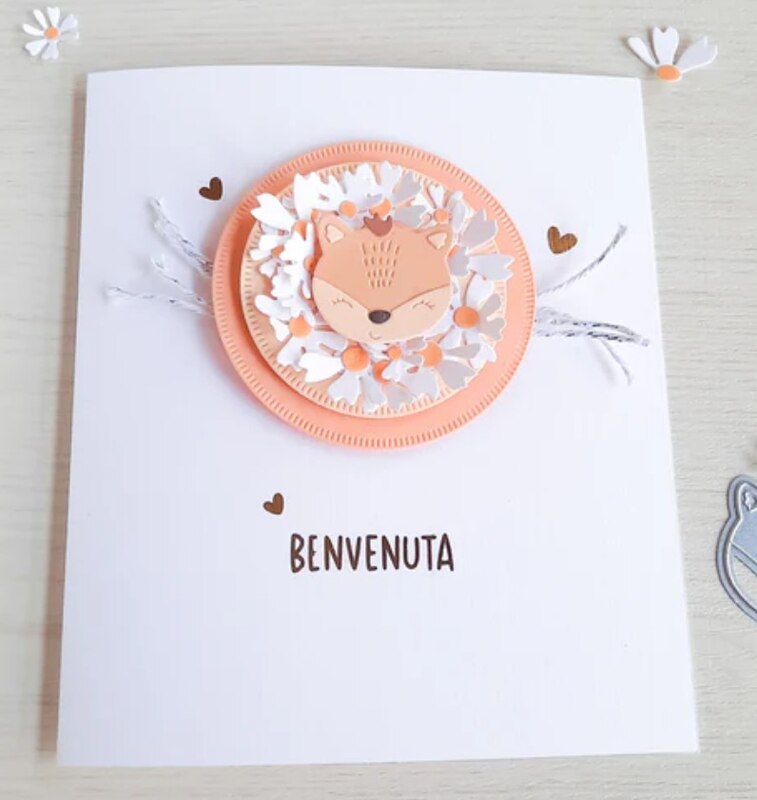 Vyřezávací šablony MODA SCRAP - liška - sada 6 ks