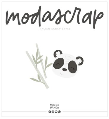 Vyřezávací šablony MODA SCRAP - panda - sada 5 ks Vyřezávací šablony MODA SCRAP - panda - sada 5 ks