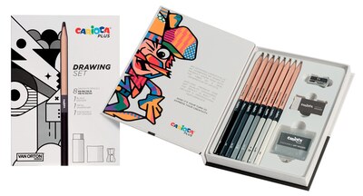 Kreslící sada CARIOCA PLUS v krabičce - sada 11 ks