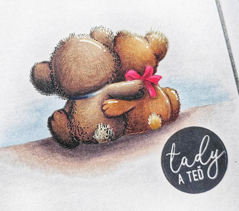 Přání ruční výroba - Medvídci - Tady a teď - 1 ks