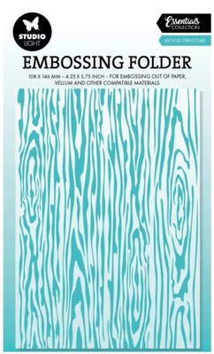 Embosovací kapsa Studio Light - dřevo - 1 ks