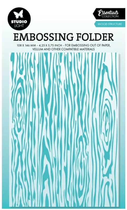 Embosovací kapsa Studio Light - dřevo - 1 ks