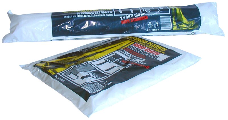 Zakrývací fólie malířská 14 µm - 4 m x 5 m