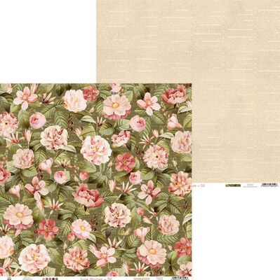 Potištěný papír 12x12" P13 Love Stories 02 - 1 list