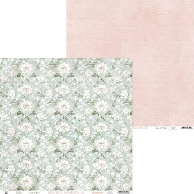Potištěný papír 12x12" P13 Beautiful Moments 01 - 1 list