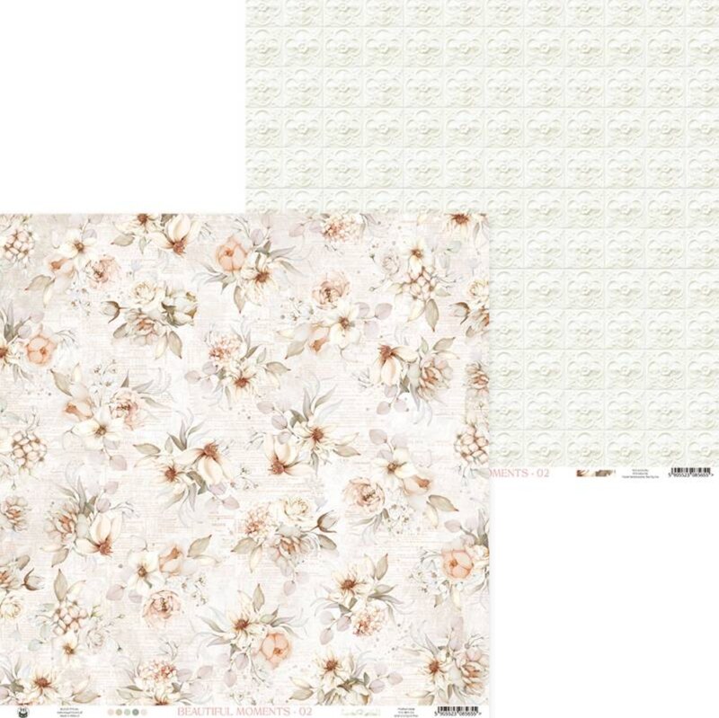 Potištěný papír 12x12" P13 Beautiful Moments 02 - 1 list