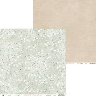 Potištěný papír 12x12" P13 Beautiful Moments 06 - 1 list