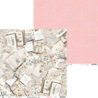 Potištěný papír 12x12" P13 Breathe and Bloom - 1 list