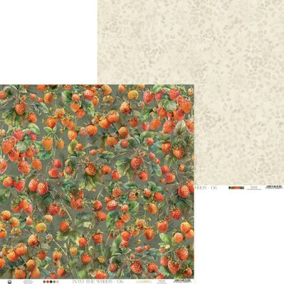 Potištěný papír 12x12" P13 Into the Woods 06 - 1 list