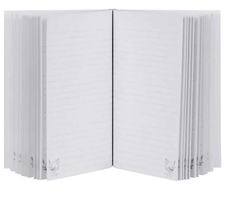 Luxusní zápisník A6 Wrendale Designs - krajina s ovečkami - 1 ks