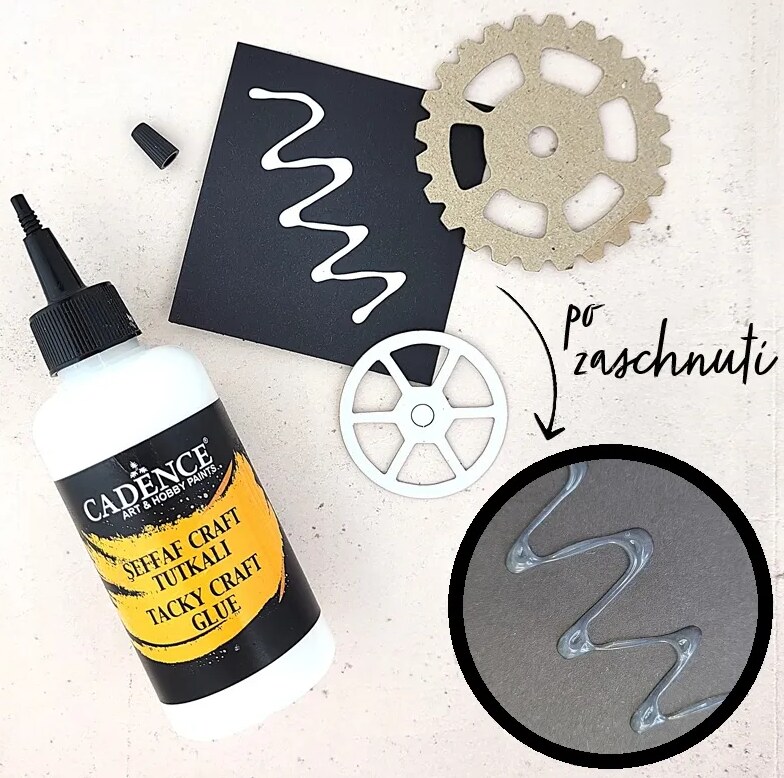 Lepidlo CADENCE Tacky Craft  - 150 ml