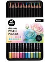 Akvarelové pastelky Studio Light - pastelové barvy - sada 12 ks