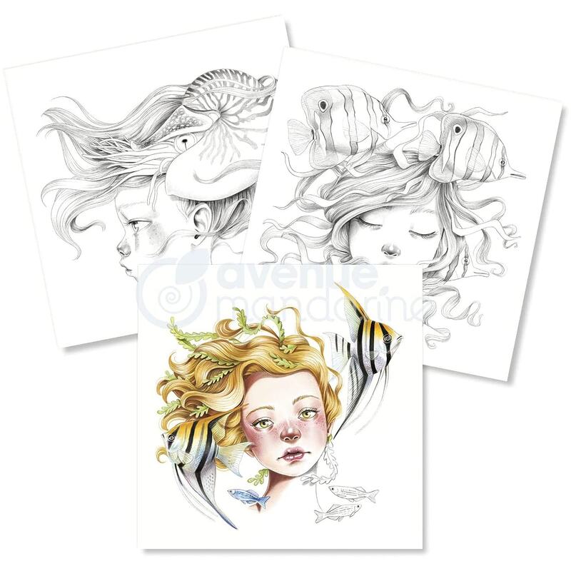 Umělecké omalovánky Wild 6 - 28 listů