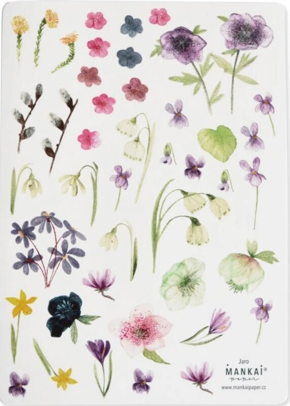 Designové samolepky MANKAI Jaro - sada 295 ks