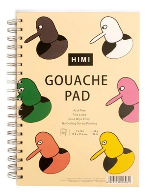 Blok HIMI pro kvašovou malbu A5 - 160g - 50 listů