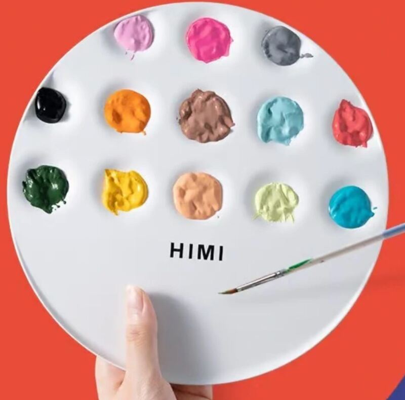Míchací paleta na barvy HIMI - 1 ks