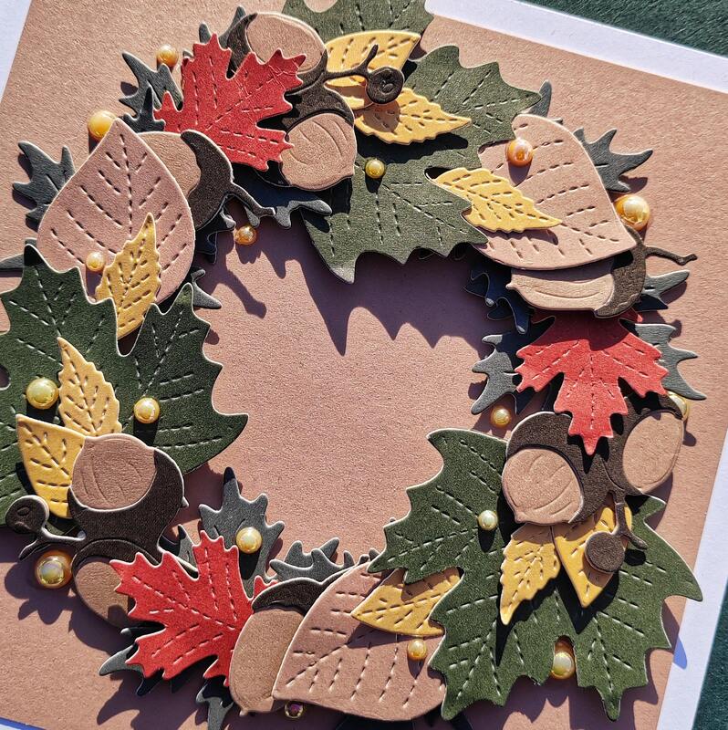 Přání ruční výroba - Podzim 5 - 1 ks