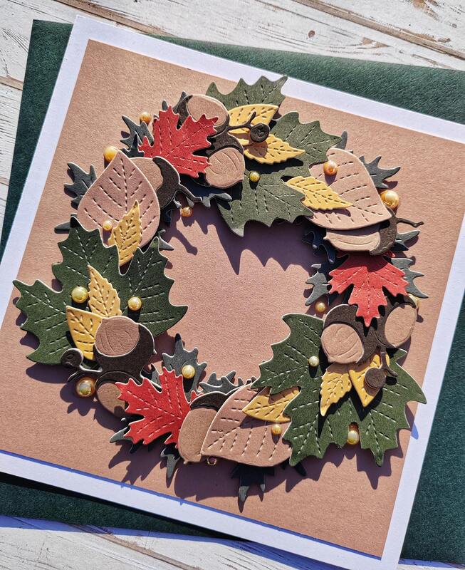 Přání ruční výroba - Podzim 5 - 1 ks