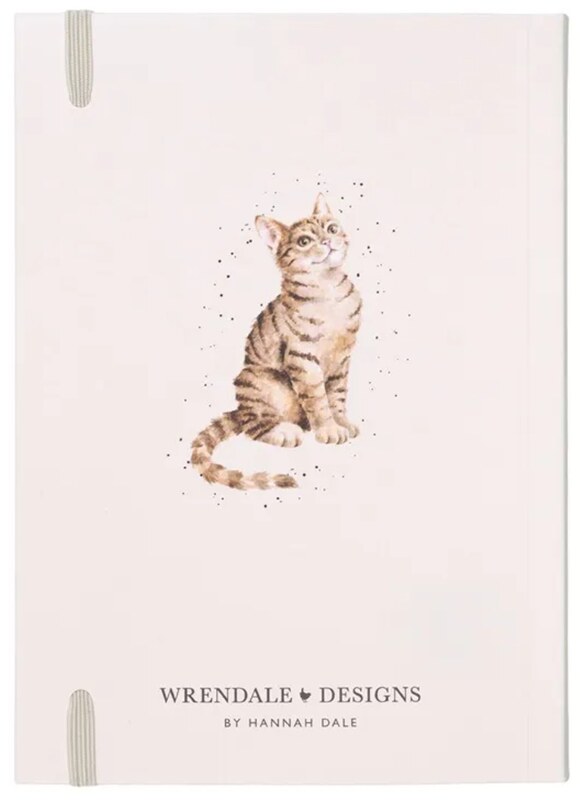 Zápisník Wrendale B6 linkovaný - kočka a myš - 1 ks