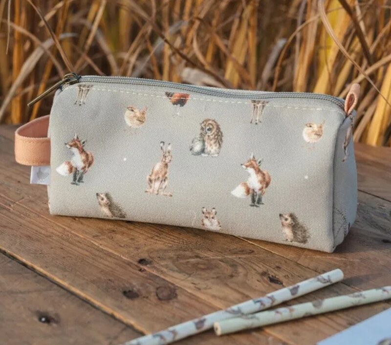 Penál Wrendale látkový - lesní a polní zvířata - 1 ks