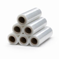 Strečová fólie 25 cm - 0,9 kg - čistá váha 0,8 kg - průhledná