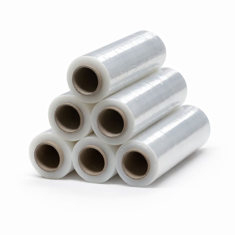 Strečová fólie 25 cm - 0,9 kg - čistá váha 0,8 kg - průhledná