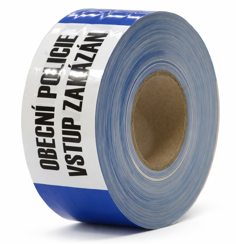 Vytyčovací páska OBECNÍ POLICIE