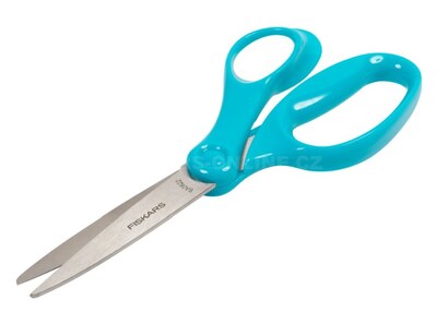 Nůžky Fiskars, tyrkysové, 18 cm - 1 ks