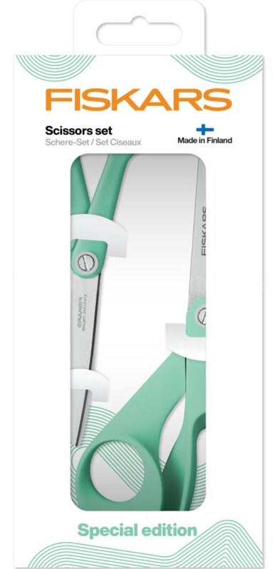 Sada univerzálních nůžek Fiskars, mint - 1 ks