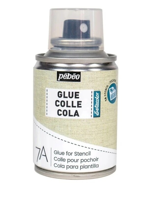 Lepidlo ve spreji na šablony a textil PÉBEO - 100 ml
