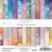 Sada scrapbookových papírů DP Craft 15x15 cm - duhové nebe - 24 listů