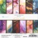Sada scrapbookových papírů DP Craft 15x15 cm - barevný mramor - 12 listů