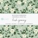 Sada scrapbookových papírů DP Craft 8x8 cm - zelené květiny - 100 listů
