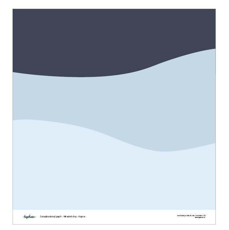 Designový scrapbookový papír LEPIKARO (30,5 cm / 190 g) šedé pruhy - 1 ks