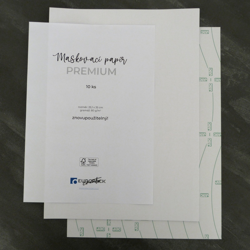 Maskovací papír speciál