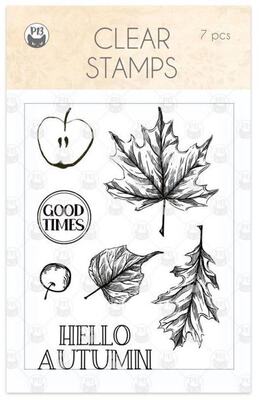 Silikonová razítka P13 - Autumn - sada 7 ks