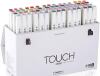 Alkoholové fixy TOUCH Twin Brush Marker, sada A - 60 ks Alkoholové fixy TOUCH Twin Brush Marker, sada A - 60 ks