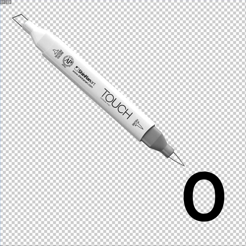 Alkoholový blender TOUCH Twin Brush Marker - bezbarvý blender 1 ks