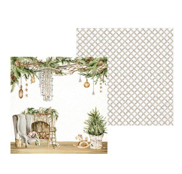 Sada scrapbookových oboustranně potištěných papírů P13 6x6" Cosy Winter