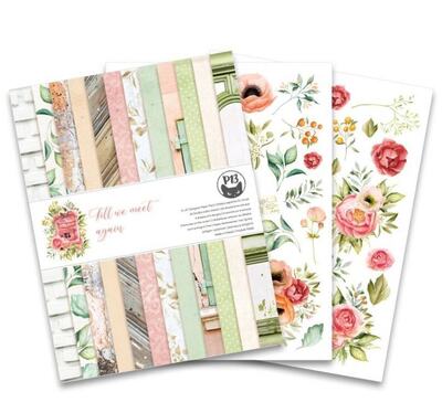 Sada scrapbookových oboustranně potištěných papírů P13 6x8" Till we meet again - sada 24 listů