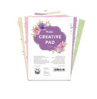 Mini kreativní sada P13 6x4" - květiny - sada 24 listů