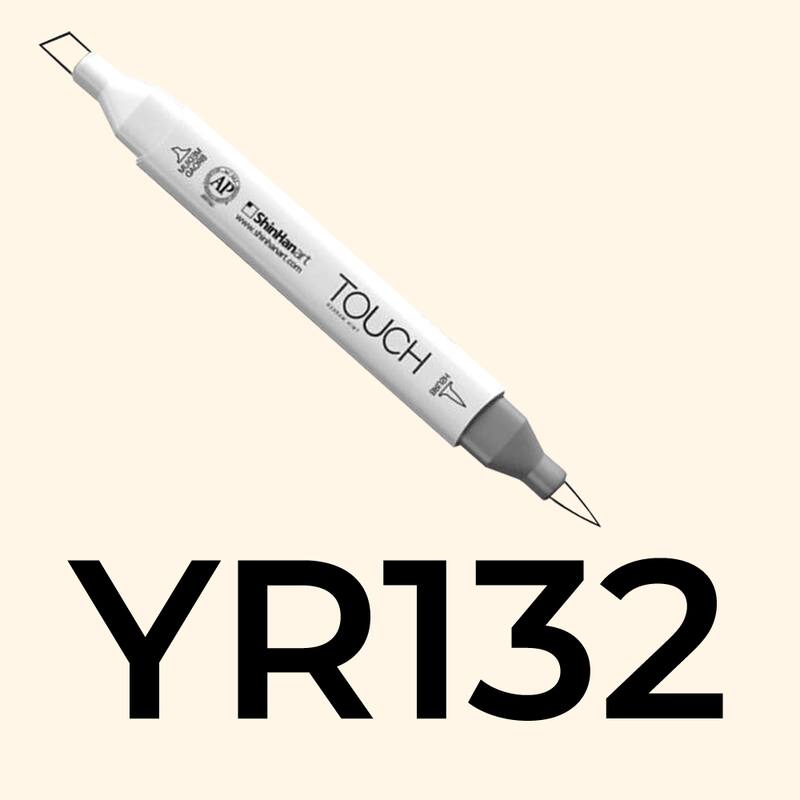 Alkoholový fix TOUCH Twin Brush Marker - růžová