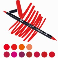 Akvarelový fix Tombow ABT Dual Brush - červená